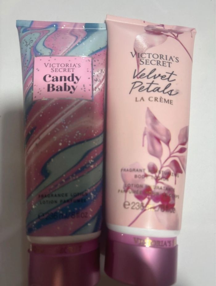 Ensemble de 2 crèmes Victoria ´s secret Candy Baby et Velnet Petals - photo numéro 3