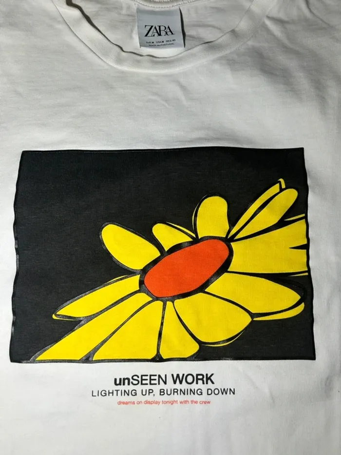T-shirt imprimé Zara - photo numéro 5