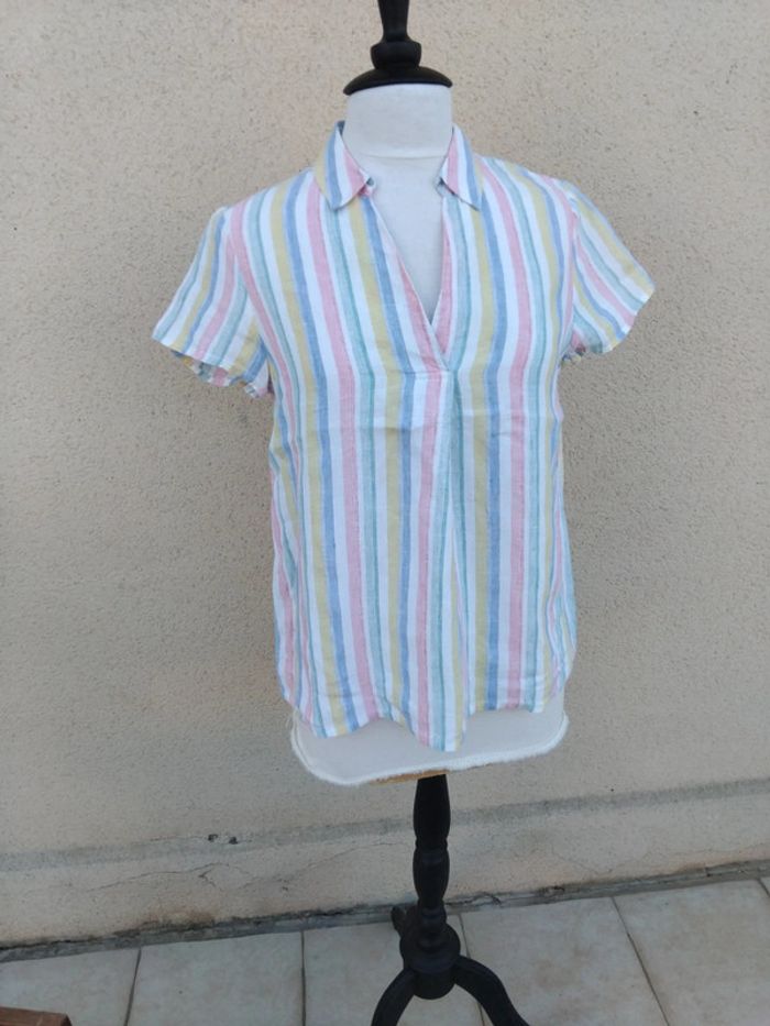 Blouse Caroll t40 100%lin