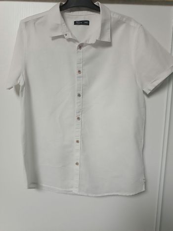 Chemise manches courtes 11-12 ans