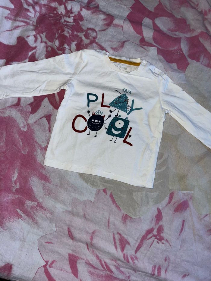 T-shirt manches longues monstres