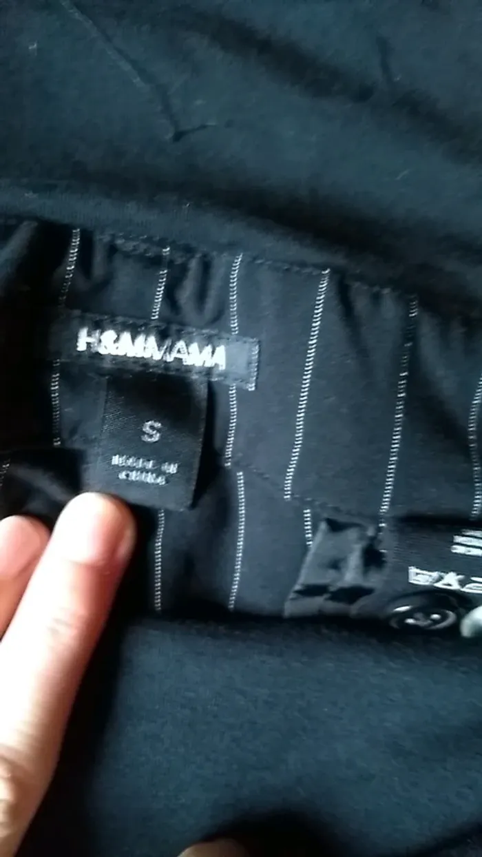 Pantalon de tailleur maternité Mama H&M taille S - photo numéro 4
