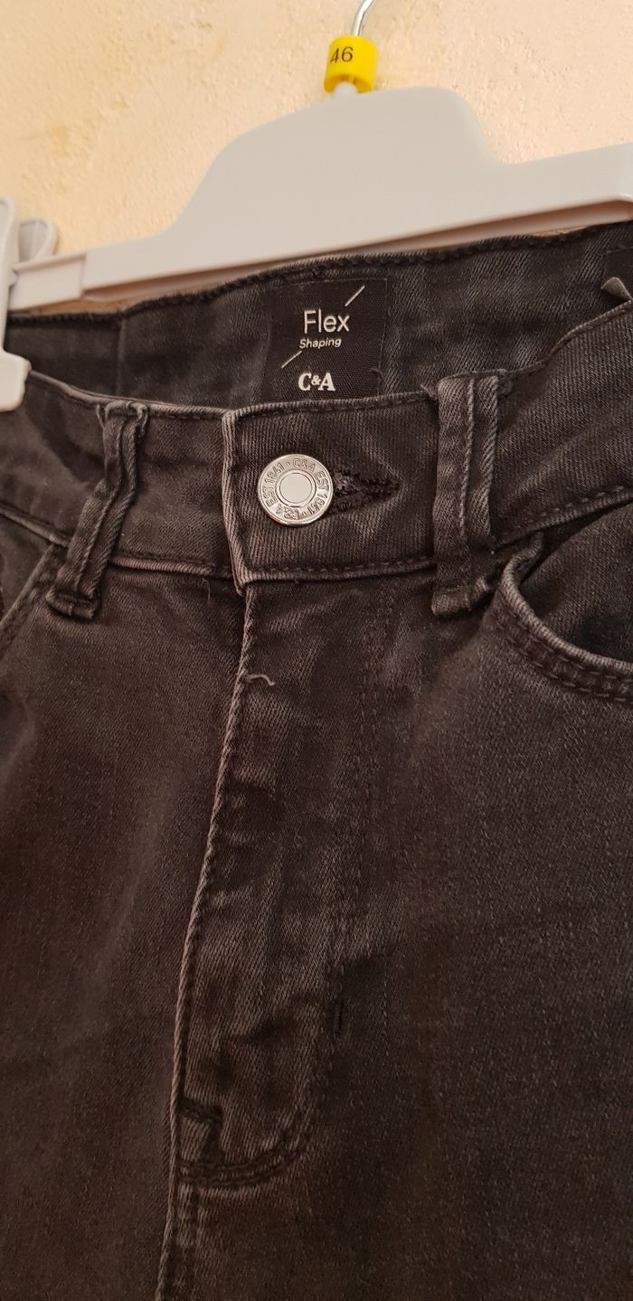 Jean noir Flex Shaping Skinny Taille 36 - photo numéro 3