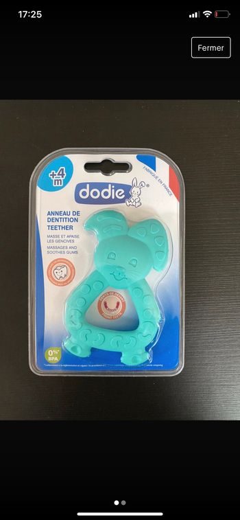 Anneaux de dentition dodie