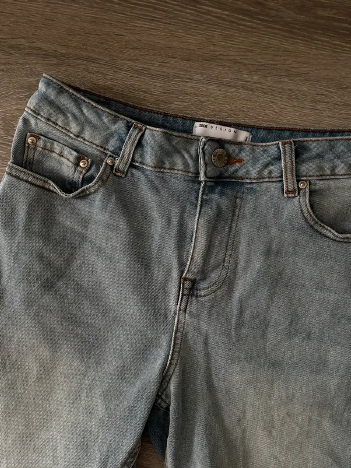 Short en jean bleu clair Homme Asos Design - photo numéro 2