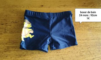 Boxer de bain 24 mois