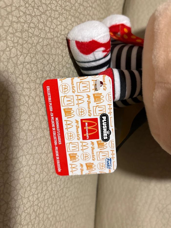 Peluche hamburglar de collection - photo numéro 2