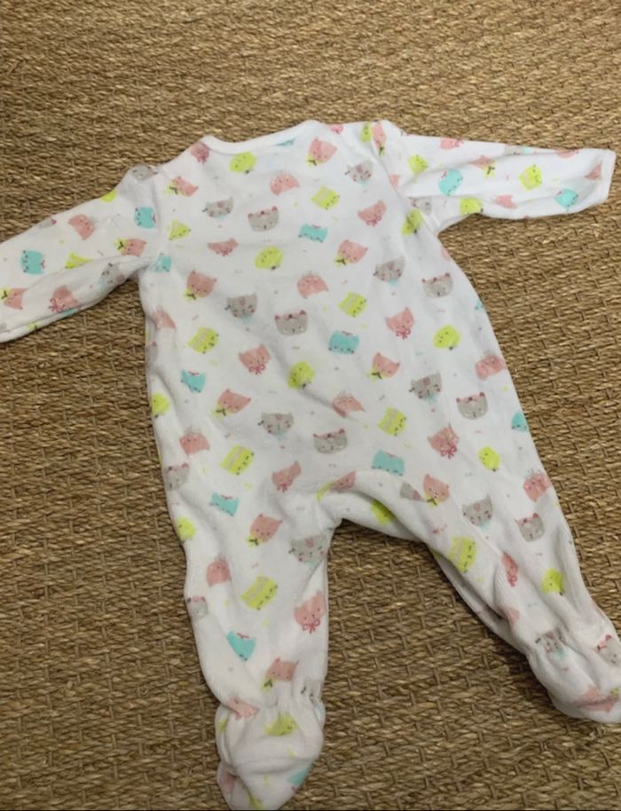 Lot de pyjama/grenoullières d’hiver bébé 3 mois - photo numéro 4