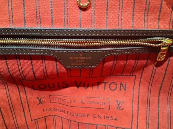 Louis Vuitton Neverfull MM toile marron