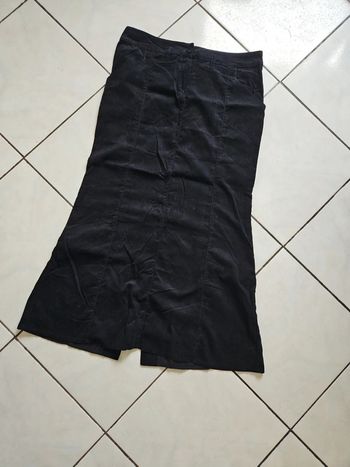 Jupe longue / jupe droite/ jupe noir / jupe longue noir