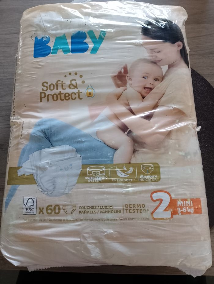 Couches taille 2 Carrefour