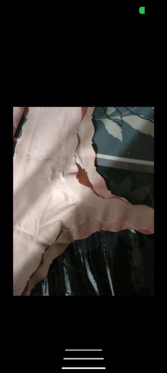 Lot de 4 strings Playtex vintage vieux rose. Taille 42/44 - photo numéro 5