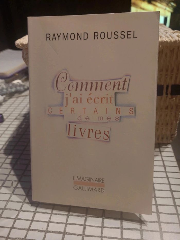 Comment j'ai écrit certains de mes livres