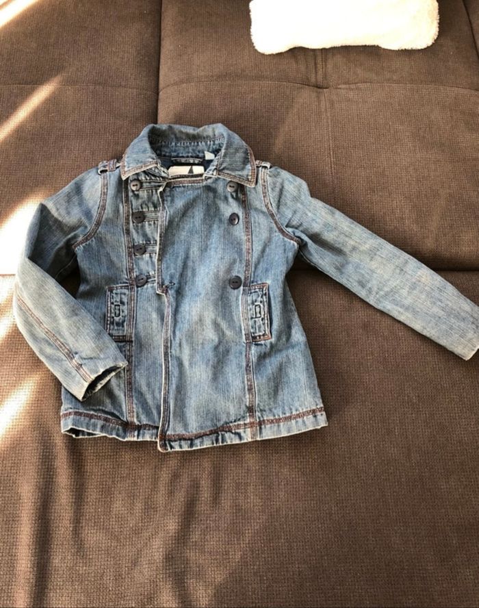 Veste en jean 8 ans