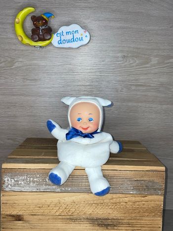 MDN28 doudou poupée 👶🏼 mouton
