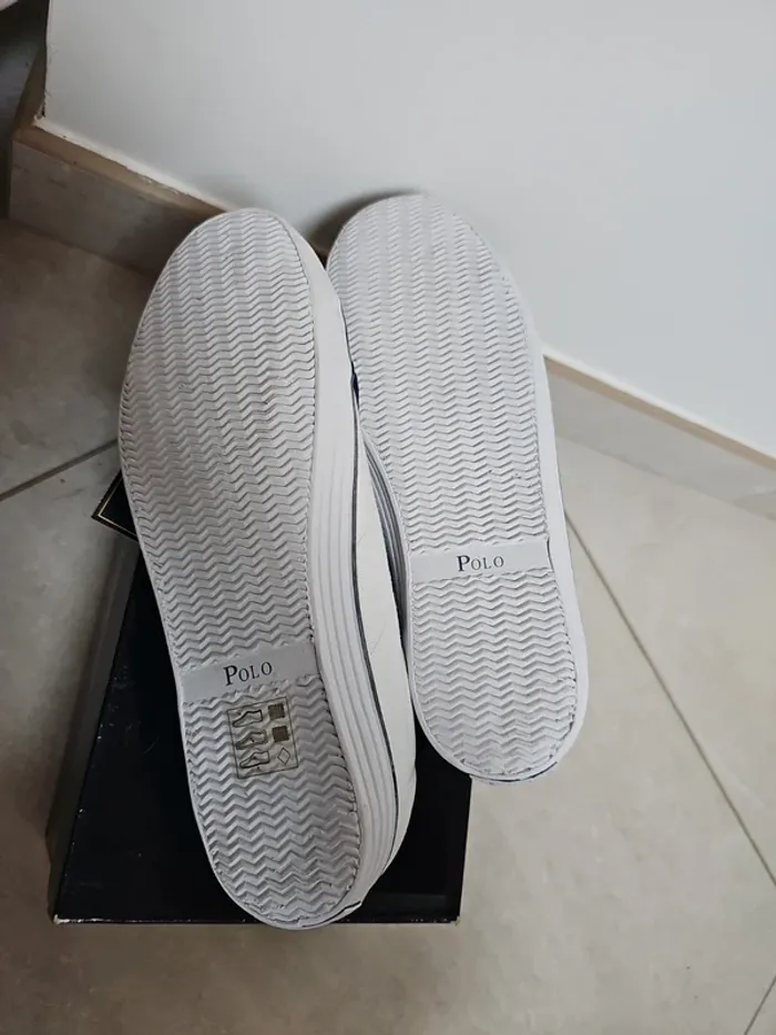Authentiques baskets de la marque Ralph Lauren - photo numéro 9