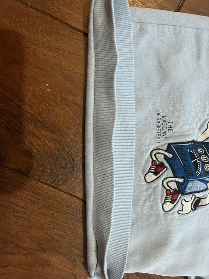 ensemble de 2 sweats en coton Bleu clair et blanc Kiabi 5 ans - photo numéro 13