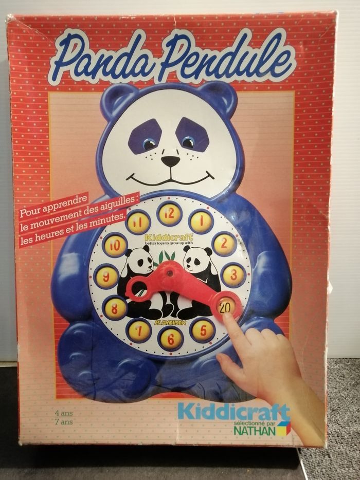 Horloge d apprentissage panda - photo numéro 4