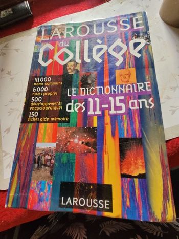 Dictionnaire Larousse du college