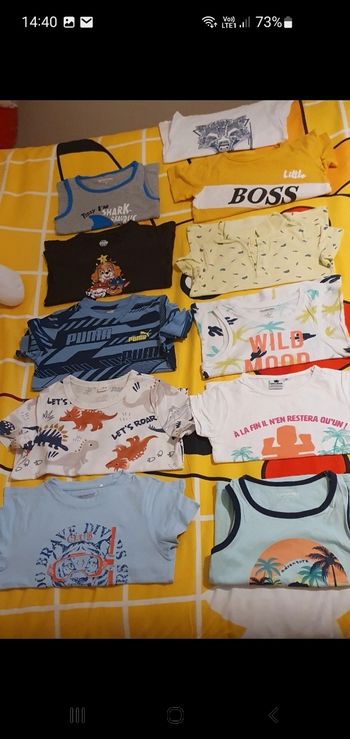 Lot vetements garcon 5ans