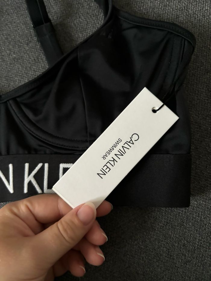 Haut de maillot de bain noir Calvin Klein - photo numéro 3