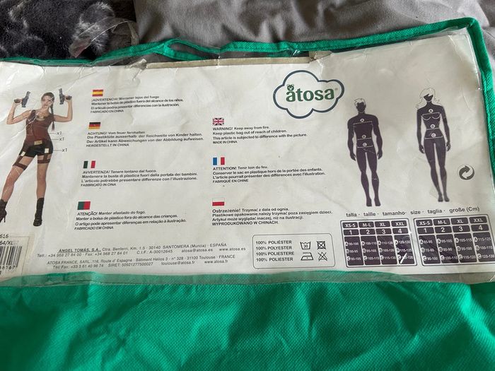 Déguisement tomB raider - photo numéro 2