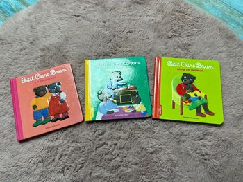 Lot de 3 livres petit ours brun