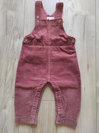 Salopette velour 18 mois Vertbaudet