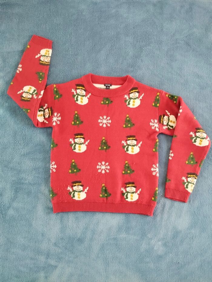 * Pull de Noël T10A Kiabi