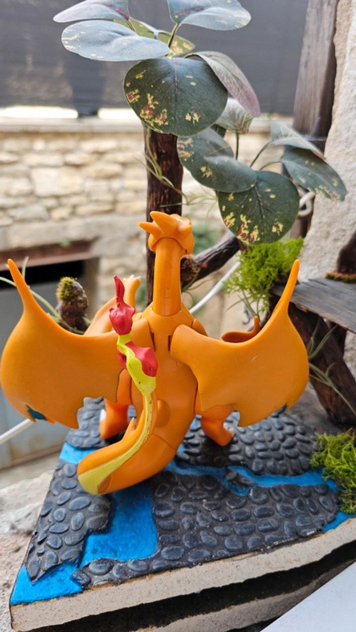 Super grande figurine Pokemon Nintendo tomy Mega-Dracaufeu - photo numéro 7