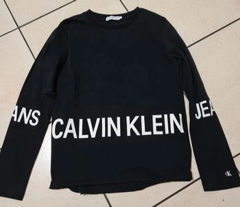 Tee shirt 12 ans manches longues calvin klein