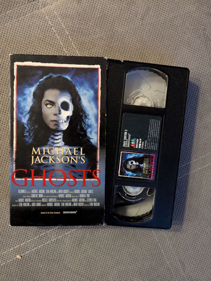 VHS Michael Jackson Ghosts