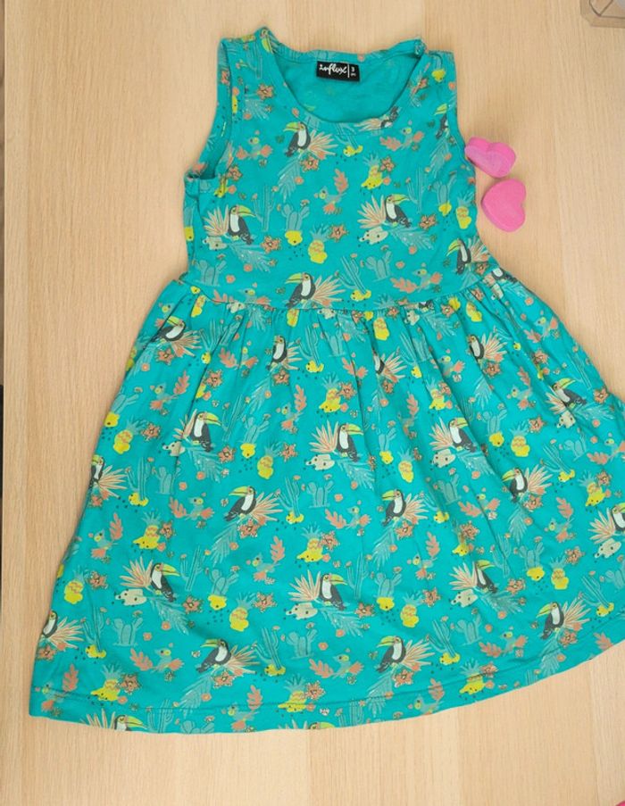 Robe Influx 3 ans motif toucan