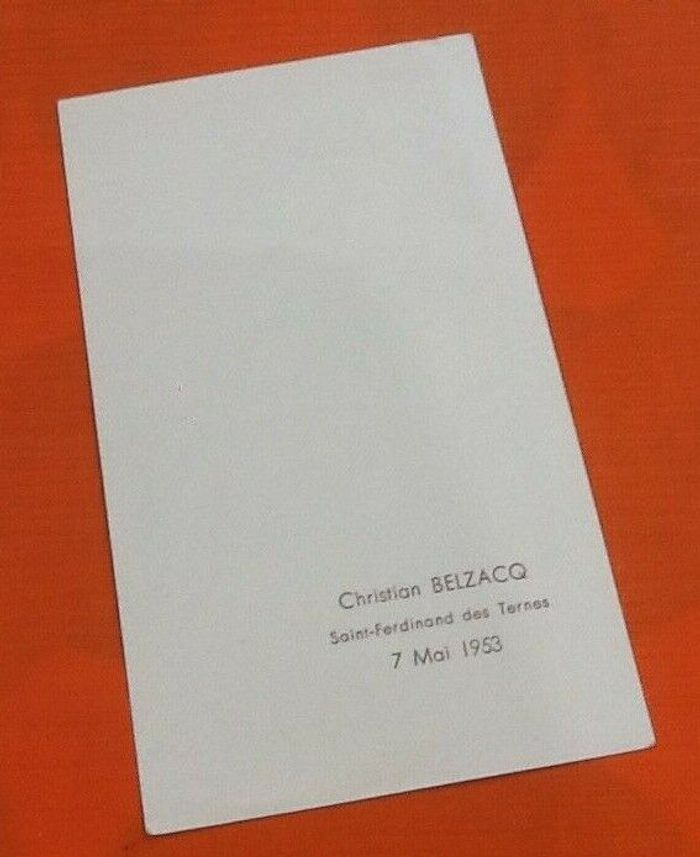 Image pieuse Le Christ des Mauges 7 Mai 1953 - photo numéro 2