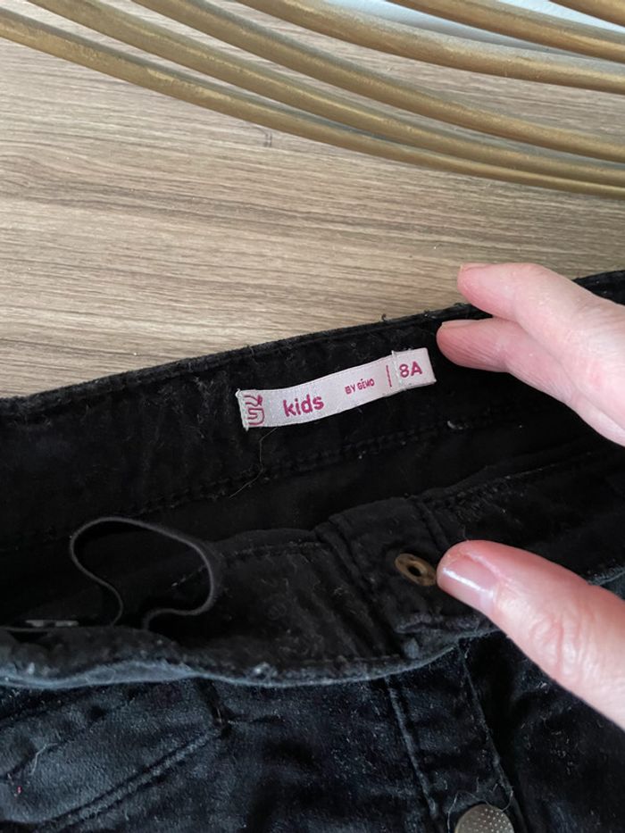 Jupe en velours Gemo T8ans - photo numéro 4