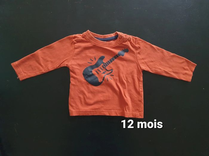 Tee-shirt manches longues rock'n'roll