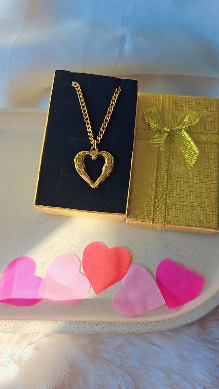 Collier pendentif cœur - photo numéro 2
