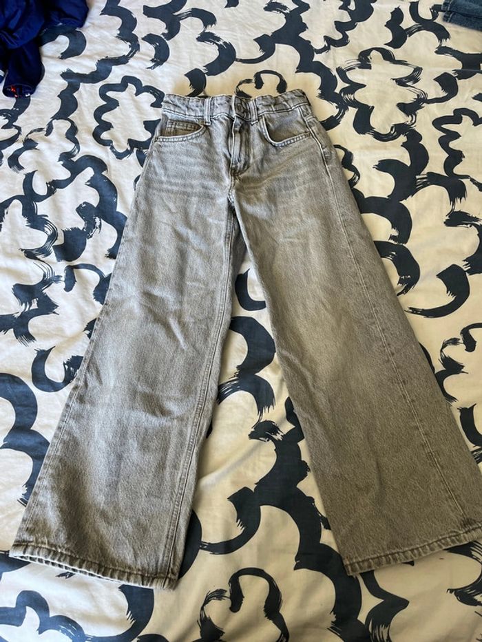 lot pantalons jeans zara 8 ans - photo numéro 6