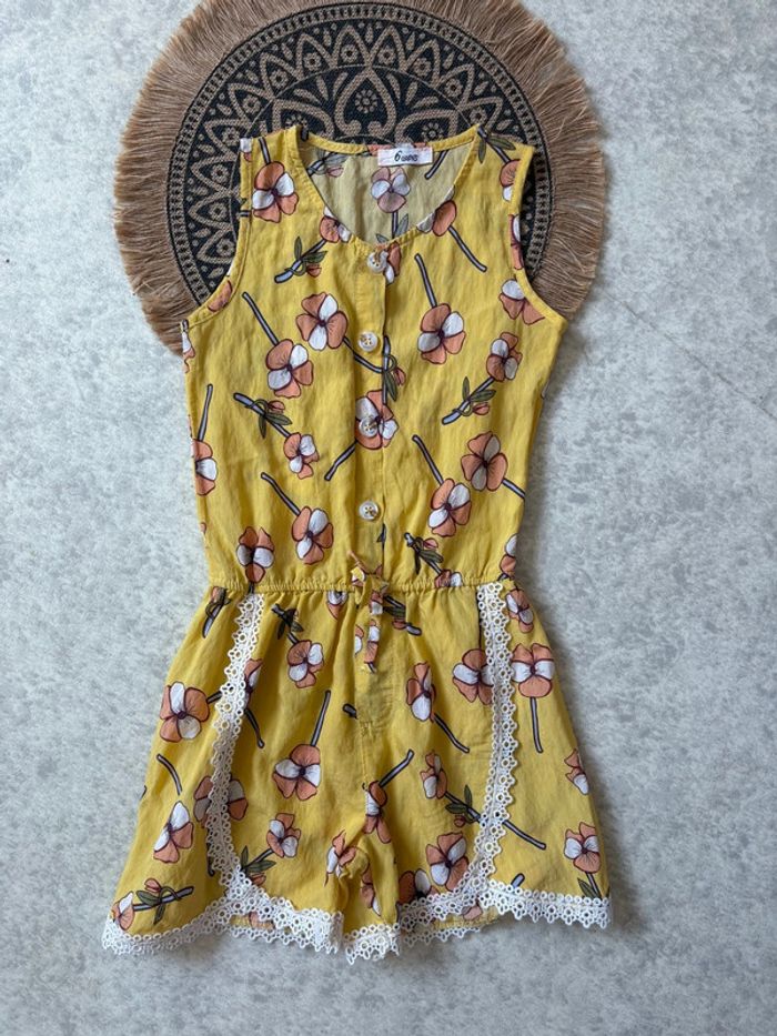 Combi short fille 6 ans