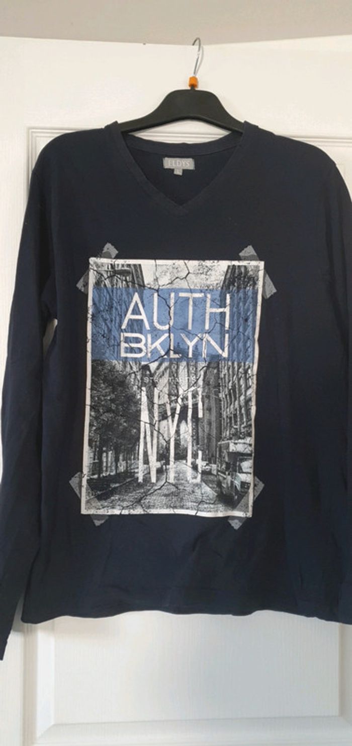 T-shirt ML homme taille L chla5 - photo numéro 2