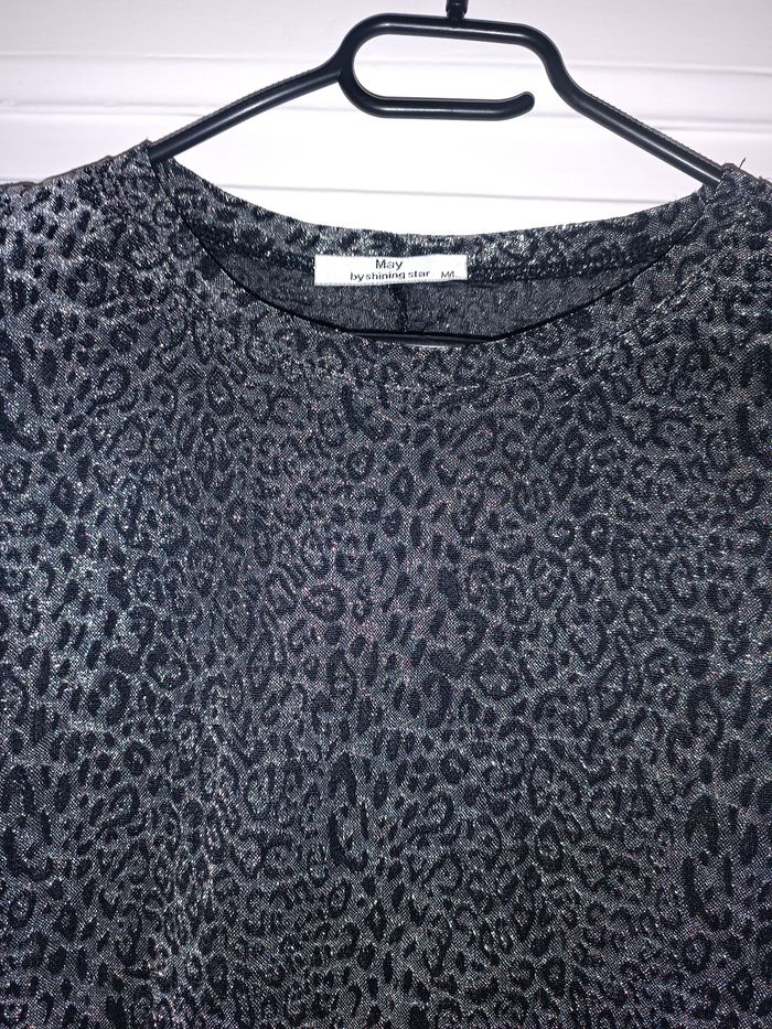 Top argenté soirée habillé - photo numéro 10