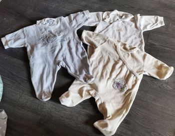 Lot de pyjamas 1 mois