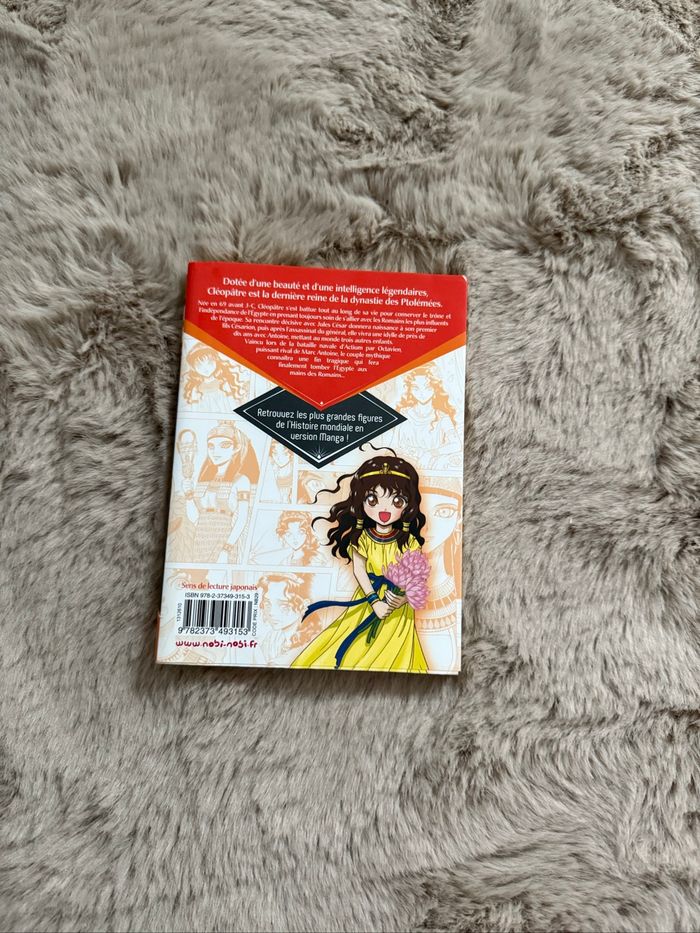 Les grands noms de l’histoire en Manga Cleopatre - photo numéro 3
