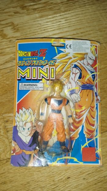 Bootleg Figurine Goku bonkdo Dragon Ball figure rare Bon-k-do Super Saiyan