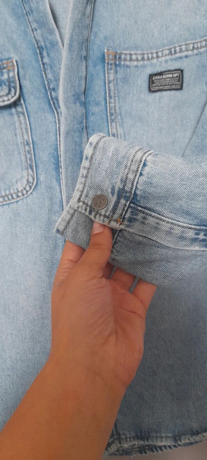 Veste en jean Zara - photo numéro 5