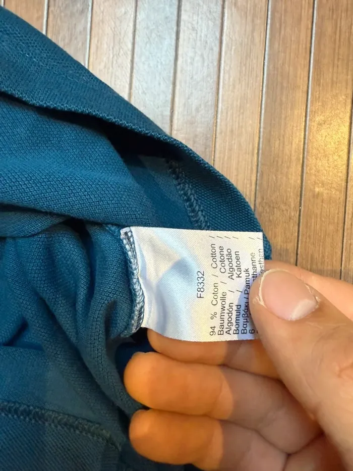 Polo slim fit taille 2 Bleu marine édition spéciale - photo numéro 5