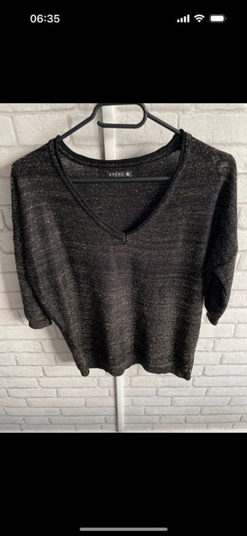 Pull fin manche 3/4 Bréal taille 3 (40)