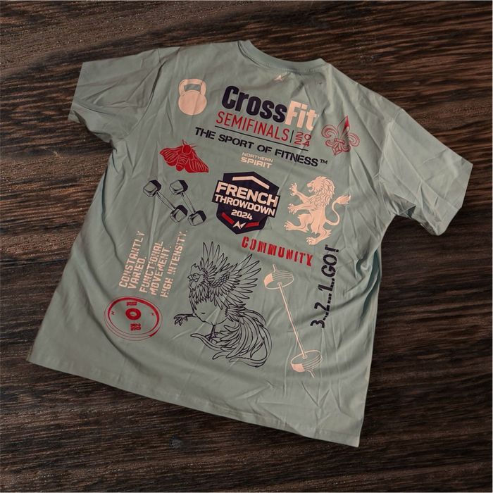 T-shirt Northern Spirit série limitée Crossfit taille XL