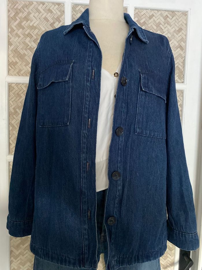 Chemise Jean Unisexe Burton of London Taille M - photo numéro 5