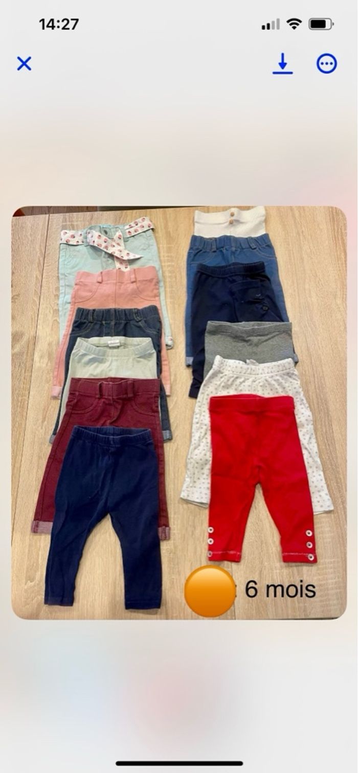 Lot vêtements bébé fille 6 mois - photo numéro 3